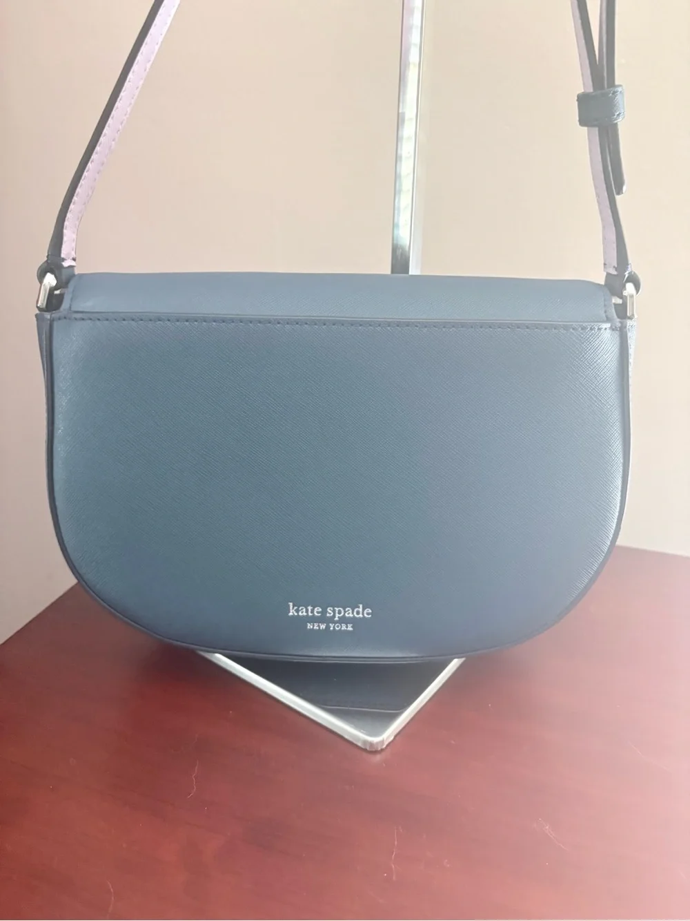 Kate Spade Reiley Spade Flower Appliqué Flap Crossbody Bag - NWOT